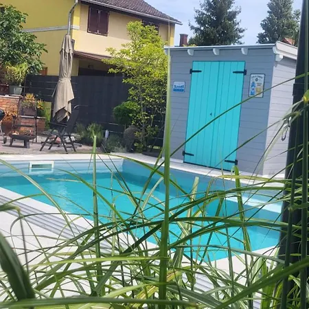 Private With Own Pool And Huge Garden, 150m To Longest Free At Balaton