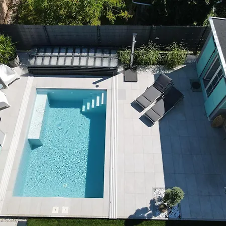 Private With Own Pool And Huge Garden, 150m To Longest Free At Balaton Apartment Zamardi